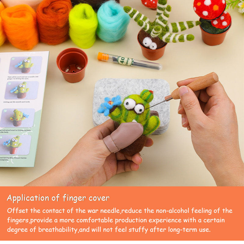 Needle Felting Kit - Starter Craft Kit with 13 Cute Animals