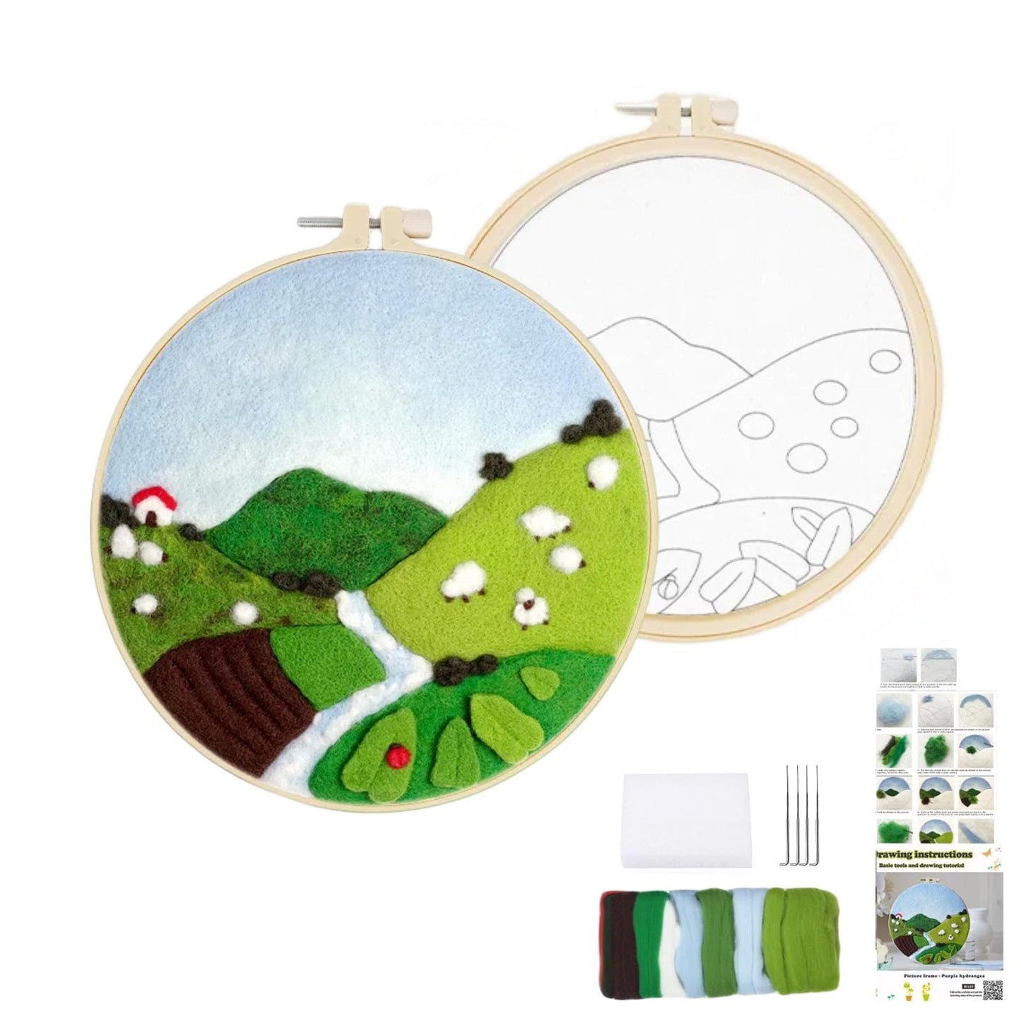 DIY Wool Needle Felt Starter Kit