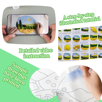 DIY Wool Needle Felt Starter Kit